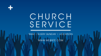 Church Worship Animation Design