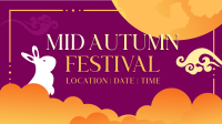 Mid Autumn Bunny Facebook event cover Image Preview