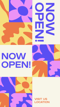 Floral Pattern Now Open Video Preview