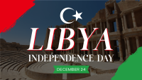 Libya National Day Facebook Event Cover Design
