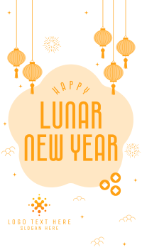 Lunar Celebration Instagram Story Design