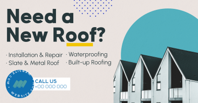 Building Roof Services Facebook ad Image Preview