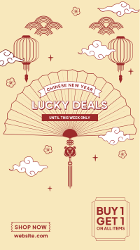 Lucky Deals Facebook Story Design