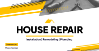 Home Repair Services Facebook Ad Design