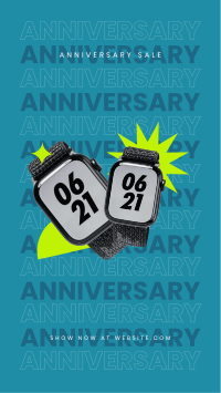 Anniversary Promo TikTok Video Design