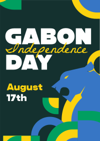 Gabon National Day Flyer Image Preview