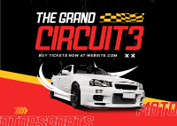 Grand Circuit Postcard Image Preview