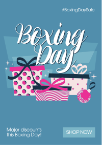 Boxing Day Gifts Flyer Design