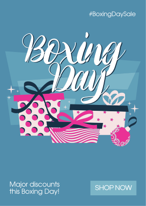 Boxing Day Gifts Flyer Image Preview