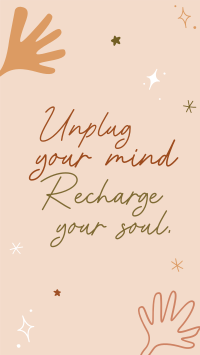 Unplug your mind Instagram reel Image Preview