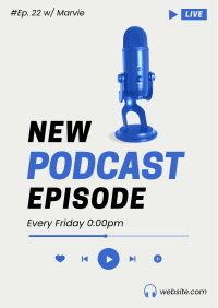 Normal Podcast Flyer Image Preview