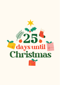 Christmas Countdown Flyer Design
