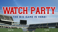 Super Bowl Watch Party Animation Preview