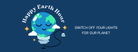 Happy Earth Hour Facebook cover Image Preview