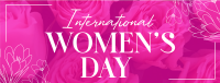 Botanical Women's Day Facebook cover Image Preview