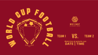 World Cup Trophy Facebook event cover Image Preview