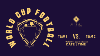 World Cup Trophy Facebook event cover Image Preview