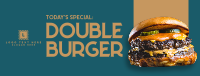 Double Patties Facebook cover Image Preview