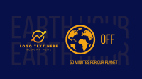 Earth Switch Off Facebook Event Cover Design