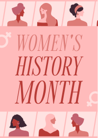 Women In History Flyer Design