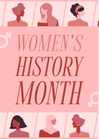 Women In History Flyer Image Preview