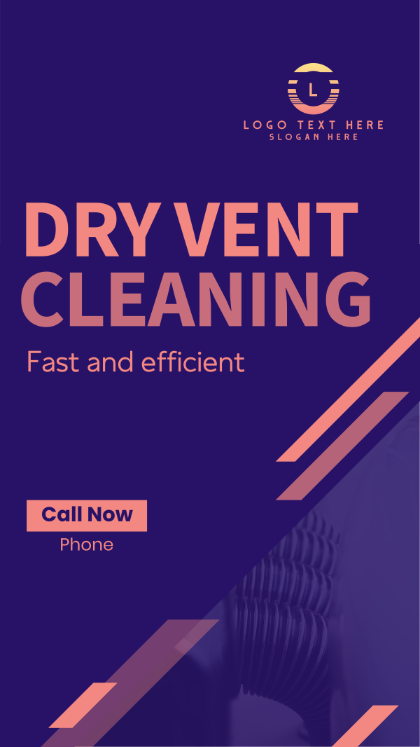 Dryer Vent Cleaner TikTok Video Design Image Preview