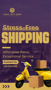 Stress Free Delivery Instagram story Image Preview