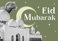 Eid Mubarak Tradition Postcard Image Preview