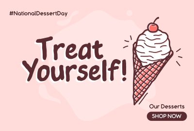Treat Yourself! Pinterest board cover Image Preview
