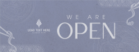 Oriental Cuisine Now Open Facebook cover Image Preview