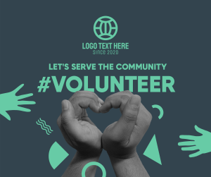 All Hands Community Volunteer Facebook post