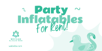 Party Inflatables Rentals Twitter Post Image Preview