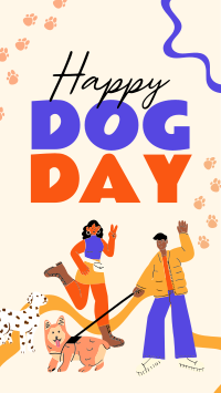 Doggy Greeting Instagram Story Design