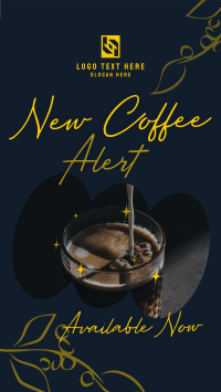 Brand New Coffee Flavor Instagram Story Design