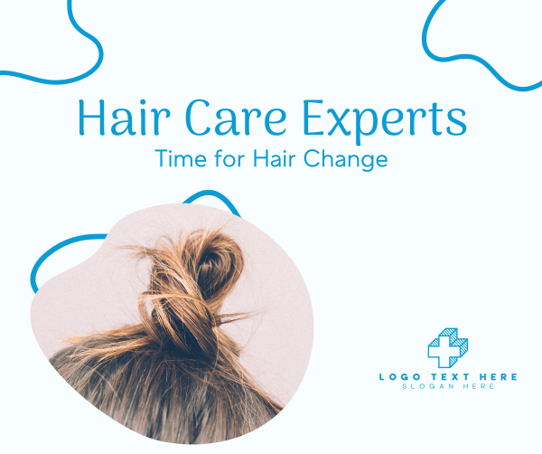 Time for Hair Change  Facebook Post Design Image Preview