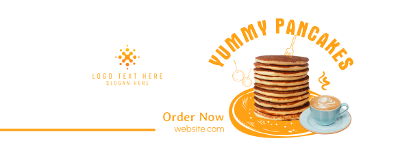 Delicious Breakfast Pancake  Facebook Cover Design Image Preview