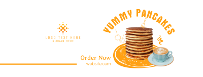 Delicious Breakfast Pancake  Facebook cover Image Preview