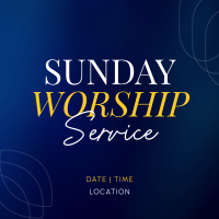 Worship Livestream Linkedin Post Image Preview