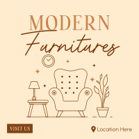Classy Furnitures Instagram Post Design