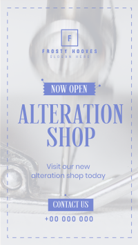 Alteration Shop TikTok Video Image Preview