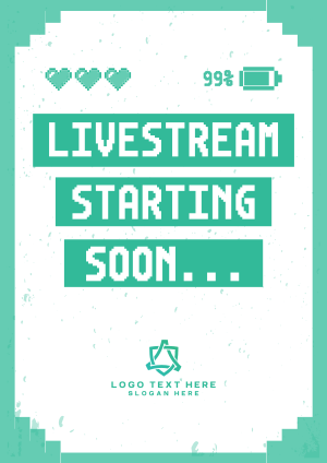 Livestream Start Gaming Flyer Image Preview