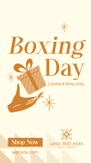 Boxing Day Offer Instagram Reel Image Preview
