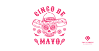 Happy Cinco De Mayo Skull Facebook ad Image Preview