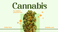 Medicinal Cannabis Facebook Event Cover Design