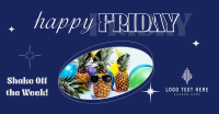 Happy Friday Facebook Ad Design