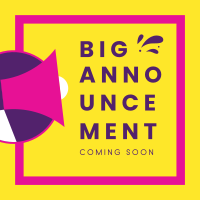 Big Announcement Instagram post Image Preview