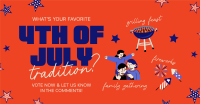 Quirky 4th of July Traditions Facebook ad Image Preview