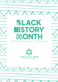 Black History Celebration Flyer Design
