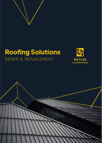 Residential Roofing Solutions Poster Image Preview
