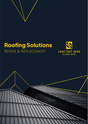 Residential Roofing Solutions Poster Image Preview